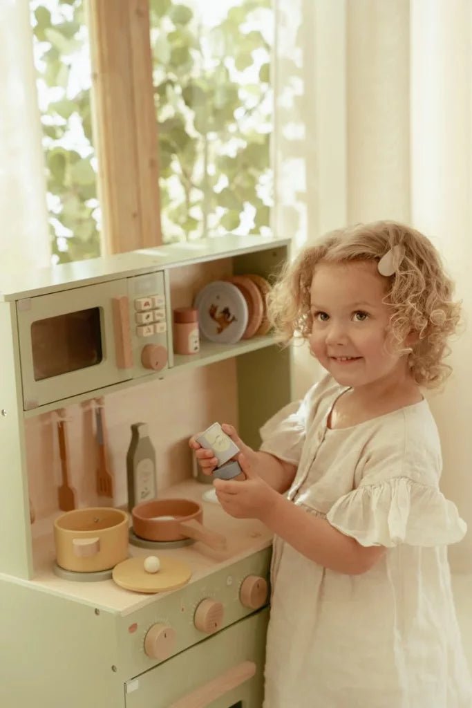 Little Dutch® Játékkonyha - Halványzöld - Little Dutch - Gyerekjátékok - OduStore