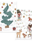 Little Dutch® Karácsonyi ablak matrica - Karácsonyfa - Little Dutch - Készségfejlesztők - OduStore