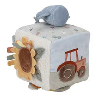 Little Dutch® Készségfejlesztő plüss kocka - Little Farm - Little Dutch - Készségfejlesztők - OduStore