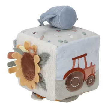 Little Dutch® Készségfejlesztő plüss kocka - Little Farm - Little Dutch - Készségfejlesztők - OduStore