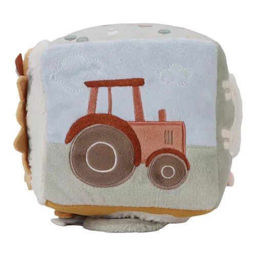 Little Dutch® Készségfejlesztő plüss kocka - Little Farm - Little Dutch - Készségfejlesztők - OduStore