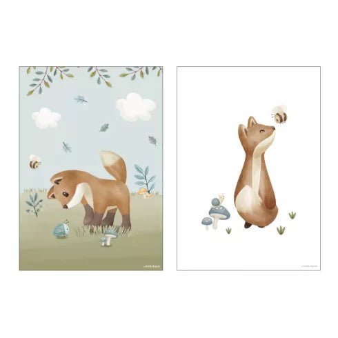 Little Dutch® Két oldalas poszter - Forest Friends - Little Dutch - Dekoráció - OduStore