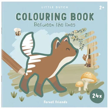 Little Dutch® Kifestő füzet - Forest Friends - Little Dutch - Készségfejlesztők - OduStore