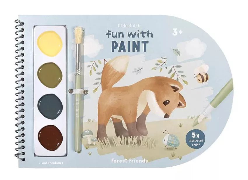 Little Dutch® Kifestő könyv - Forest Friends - Little Dutch - Kreatív - OduStore