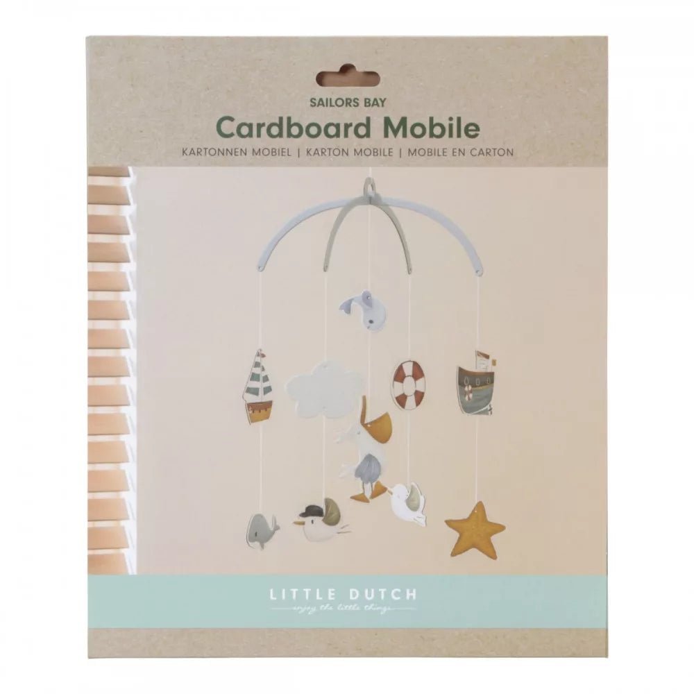 Little Dutch® Kiságyforgó kartonból - Tengerész - Little Dutch - Babajátékok - OduStore