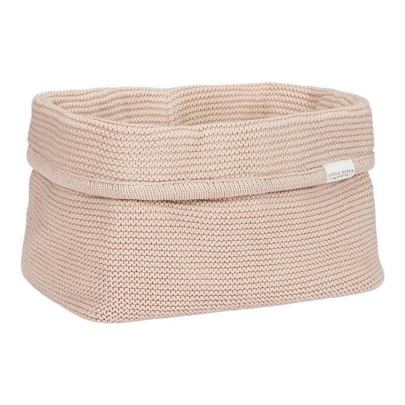 Little Dutch® Kötött tároló doboz - Beige - 25 x 15 cm - Little Dutch - Textil - OduStore