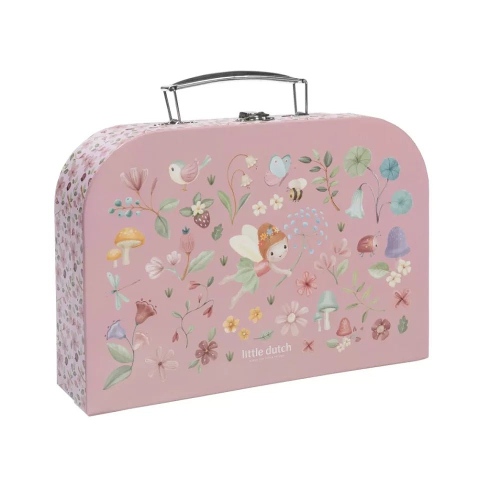 Little Dutch Kreatív készlet bőröndben - Rosa Fairy Garden - Little Dutch - Kreatív