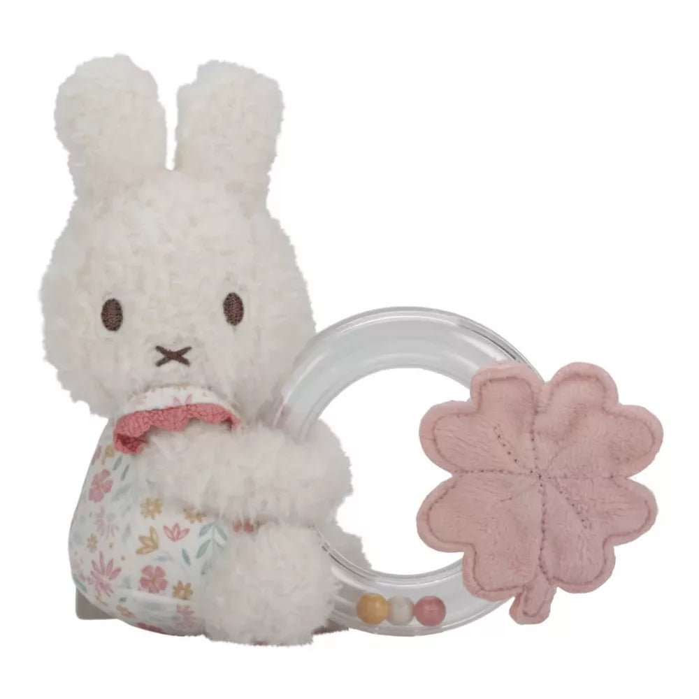 Little Dutch® Miffy csörgő - Lucky Blossom - Little Dutch - Babajátékok - OduStore
