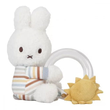 Little Dutch® Miffy csörgő - Vintage csíkos - Little Dutch - Gyerekjátékok - OduStore
