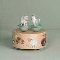 Little Dutch® Mozgó figurás zenedoboz - Little Farm - Little Dutch - Babajátékok - OduStore