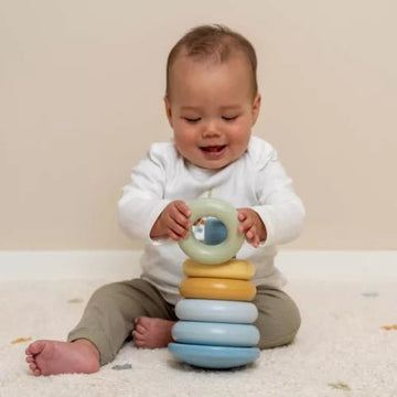 Little Dutch® Műanyag Montessori torony - Kék - Little Dutch - Készségfejlesztők - OduStore