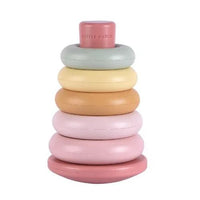 Little Dutch® Műanyag Montessori torony - pink - Little Dutch - Készségfejlesztők - OduStore