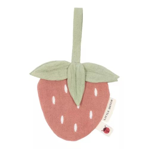 Little Dutch® Muszlin cumikendő - Eper - Little Dutch - Textil - OduStore
