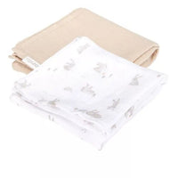 Little Dutch® muszlin textilpelenka (2 db) - Baby Bunny/beige - Little Dutch - Textil - OduStore