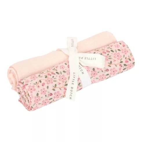 Little Dutch® Muszlin textilpelenka 70x70 cm 2 db - Fairy Floral & Blossom - Little Dutch - Textilpelenka - OduStore