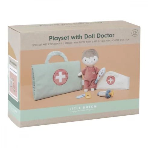 Little Dutch® Orvosos játékszett babával - Little Dutch - Gyerekjátékok - OduStore