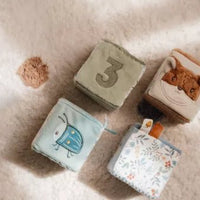 Little Dutch® Plüss kockák - Forest Friends - Little Dutch - Készségfejlesztők - OduStore