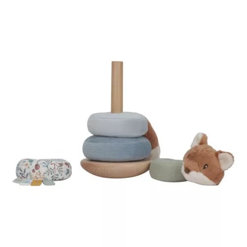 Little Dutch® Plüss Montessori torony - Forest Friends - Little Dutch - Készségfejlesztők - OduStore