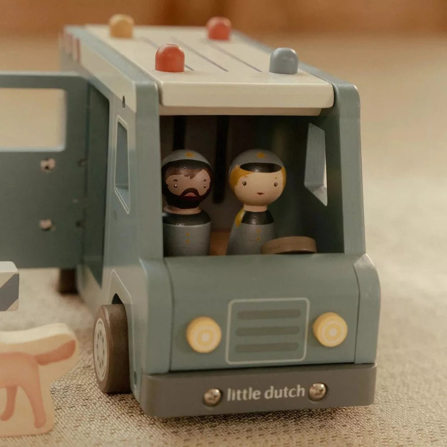 Little Dutch® Rendőr autó kiegészítőkkel - Little Dutch - Gyerekjátékok