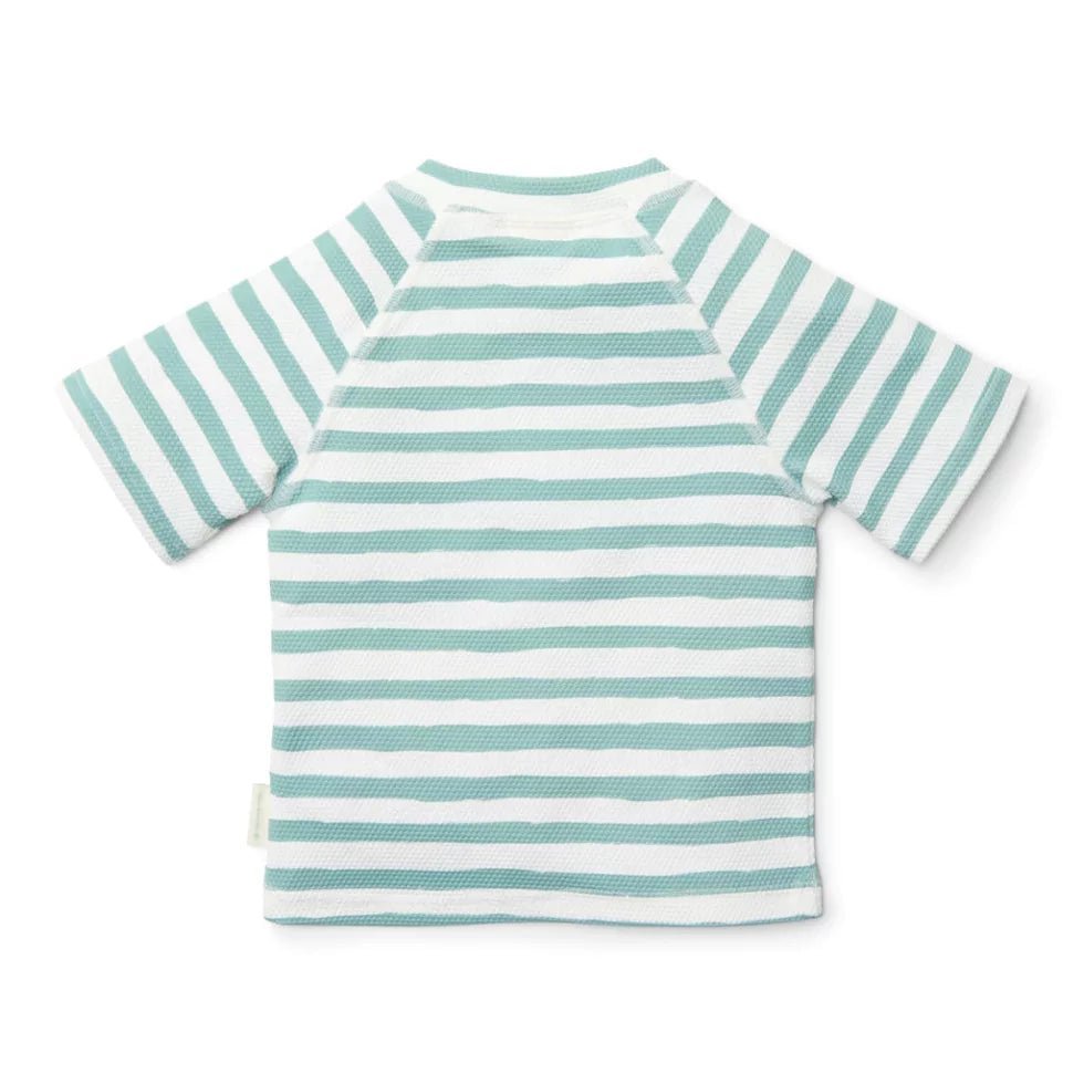 Little Dutch® Rövid ujjú úszó póló - Stripes Surf Blue - Little Dutch - Nyári kellékek - OduStore
