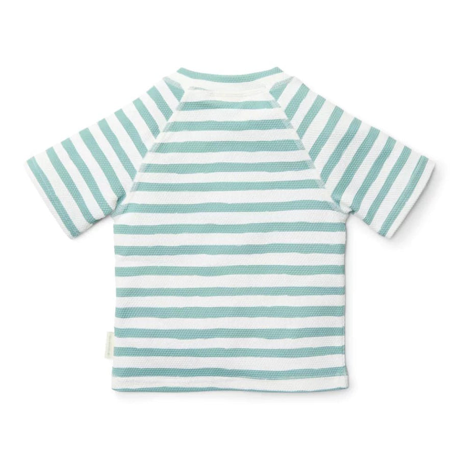 Little Dutch® Rövid ujjú úszó póló - Stripes Surf Blue - Little Dutch - Nyári kellékek - OduStore