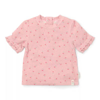 Little Dutch® Rövid ujjú úszó póló - Sunny Flowers Blush - Little Dutch - Nyári kellékek - OduStore