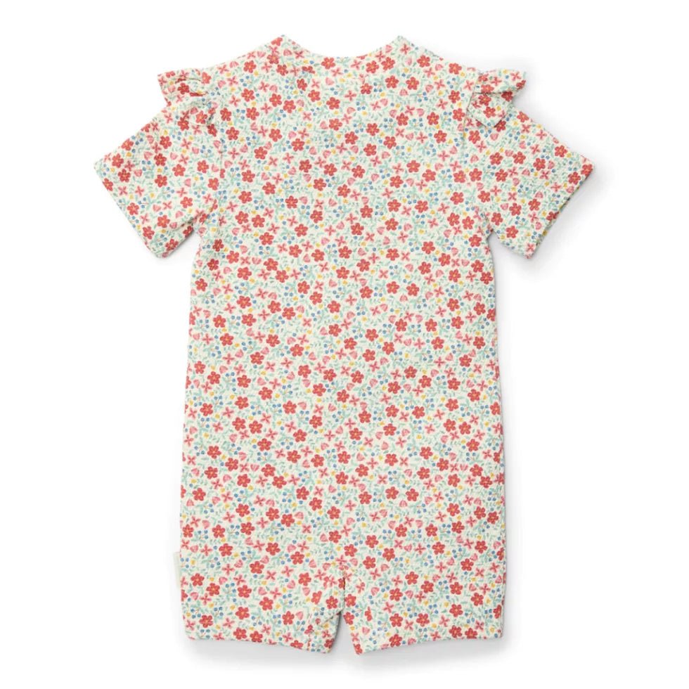 Little Dutch® Rövid ujjú úszóoverál - Sunny Flowers Multi - colour - Little Dutch - Nyári kellékek - OduStore