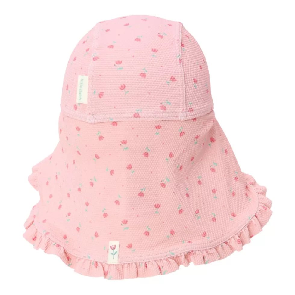 Little Dutch® Strand sapka - Sunny Flowers Blush - Little Dutch - Nyári kellékek - OduStore