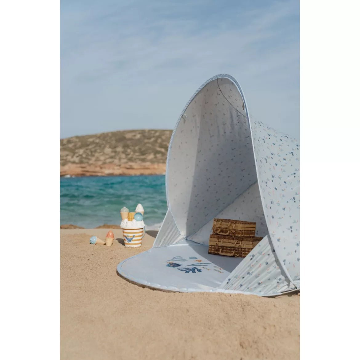 Little Dutch® Strand sátor - Ocean Dreams kék - Little Dutch - Nyári kellékek - OduStore