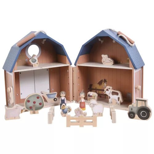 Little Dutch® Szétnyitható istálló - Little Farm - Little Dutch - Készségfejlesztők - OduStore