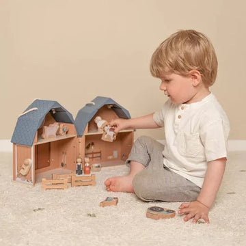 Little Dutch® Szétnyitható istálló - Little Farm - Little Dutch - Készségfejlesztők - OduStore