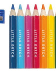 Little Dutch® Színes ceruza készlet (8 db) hegyezővel - Little Dutch - Kreatív - OduStore