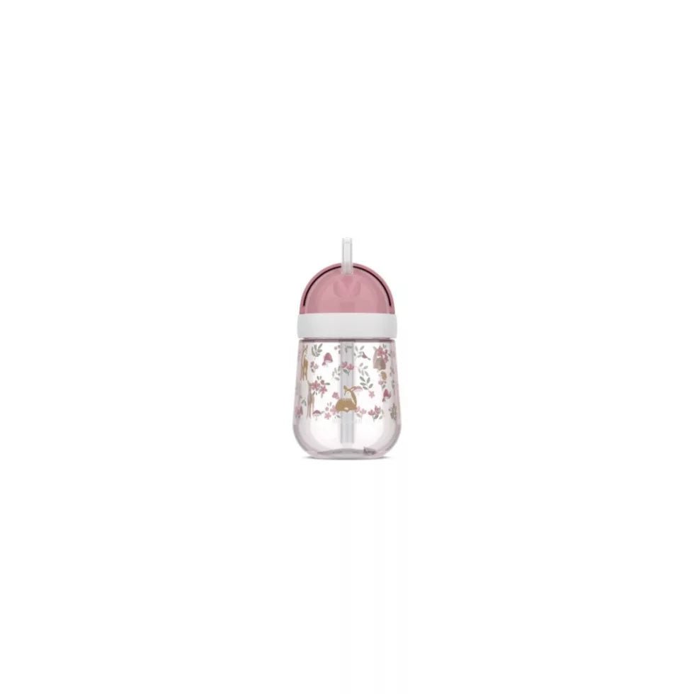 Little Dutch® Szívószálas pohár 300 ml - Fairy garden - Little Dutch - Étkészlet - OduStore