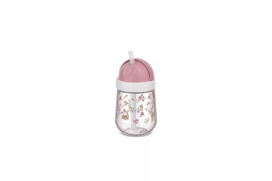 Little Dutch® Szívószálas pohár 300 ml - Fairy garden - Little Dutch - Étkészlet - OduStore