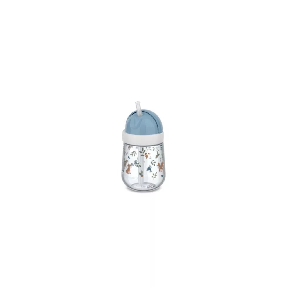 Little Dutch® Szívószálas pohár 300 ml - Forest friends - Little Dutch - Étkészlet - OduStore