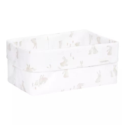Little Dutch® Tároló doboz 25x15cm - Baby Bunny - Little Dutch - Textil - OduStore