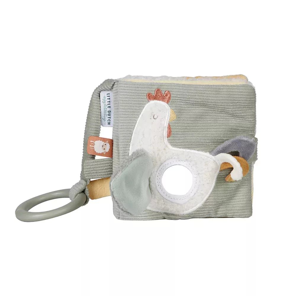 Little Dutch® Textil babakönyv kicsi - Little Farm - Little Dutch - Babajátékok - OduStore