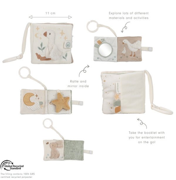 Little Dutch® Textil babakönyv kicsi - Newborn Naturals - Little Dutch - Babajátékok - OduStore