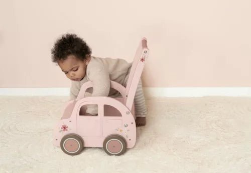 Little Dutch® Tolható pink autó - Little Dutch - Készségfejlesztők - OduStore