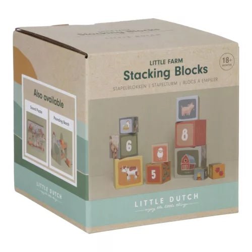 Little Dutch® Toronyépítő - Little Farm - Little Dutch - Készségfejlesztők - OduStore