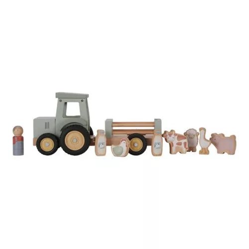 Little Dutch® Traktor utánfutóval - Little Farm - Little Dutch - Gyerekjátékok - OduStore
