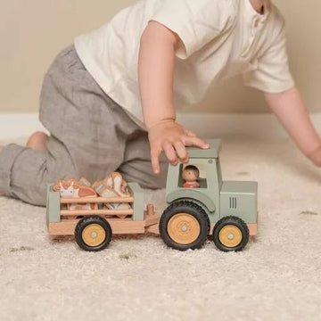 Little Dutch® Traktor utánfutóval - Little Farm - Little Dutch - Gyerekjátékok - OduStore