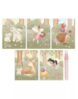 Little Dutch Vízzel színező füzet - Rosa Fairy Garden - Little Dutch - Kreatív