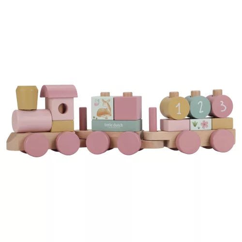 Little Dutch® Vonat építőelemekkel - Fairy Garden - Little Dutch - Készségfejlesztők - OduStore