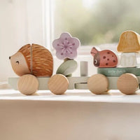 Little Dutch® Vonat építőelemekkel süni - Fairy Garden - Little Dutch - Készségfejlesztők - OduStore