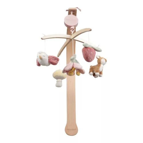 Little Dutch® Zenélő körforgó natúr fa vázzal - Fairy Garden - Little Dutch - Babajátékok - OduStore
