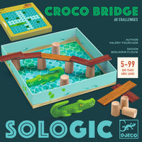 Djeco® Logikai játék - Hídverő - Croco Bridge