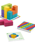 Djeco Logikai játék - Kockakirakó - Cubissimo