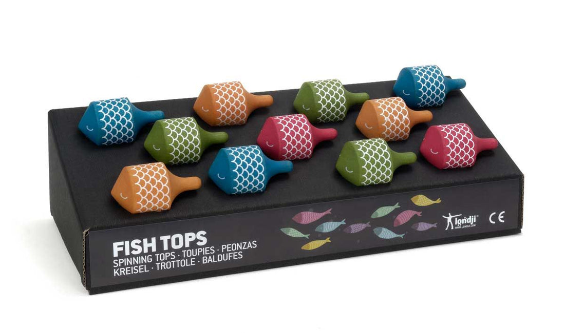 Londji® Fish top spinning top - OduStore - Készségfejlesztők - Londji