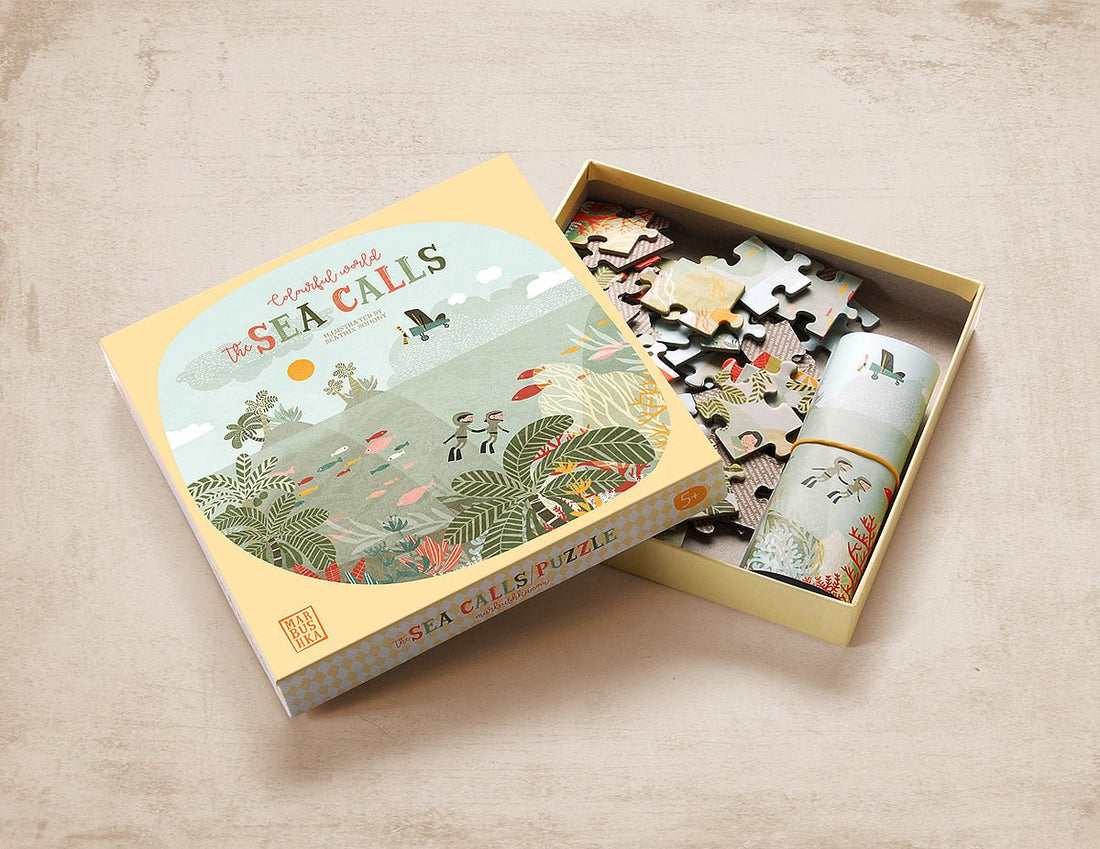 Marbushka® Sea Calls puzzle - OduStore - Társas, kártya - Marbushka